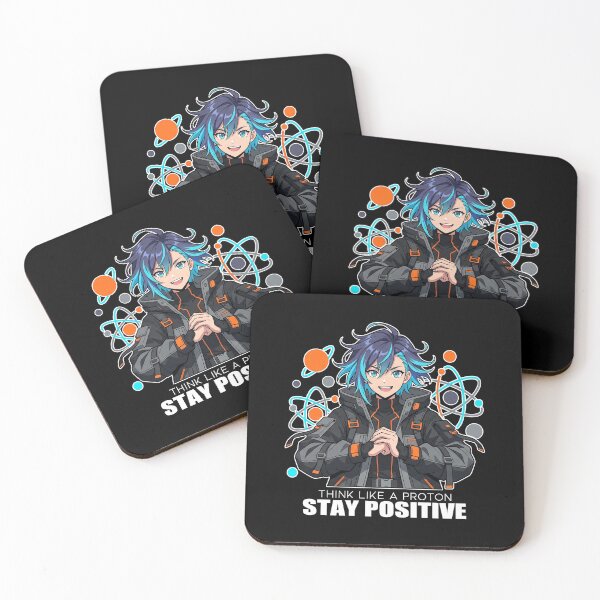 Item preview, Teacher Proton Positive Sticker - Cyberpunk Techwear Anime Art for Educators designed and sold by Osmose-Studio ⭐⭐⭐⭐⭐.