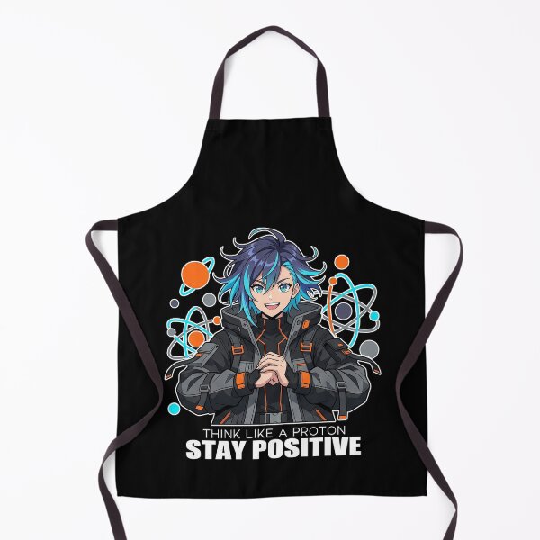 Item preview, Teacher Proton Positive Sticker - Cyberpunk Techwear Anime Art for Educators designed and sold by Osmose-Studio.