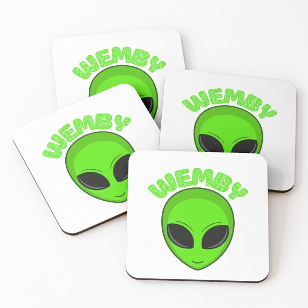 Item preview, Wemby Funny Cute Alien Art designed and sold by ecdato.