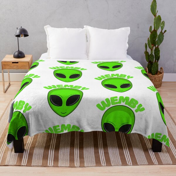Item preview, Wemby Funny Cute Alien Art designed and sold by ecdato.
