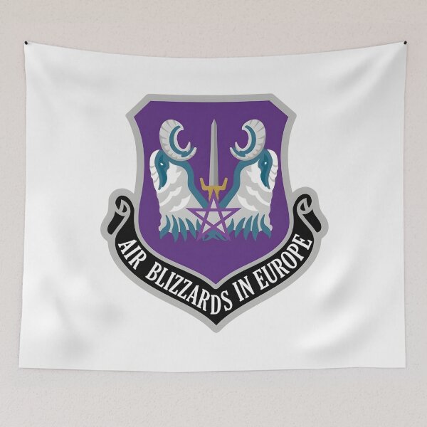 Item preview, Air Blizzards in Europe Shield Emblem designed and sold by CharlieDesings.