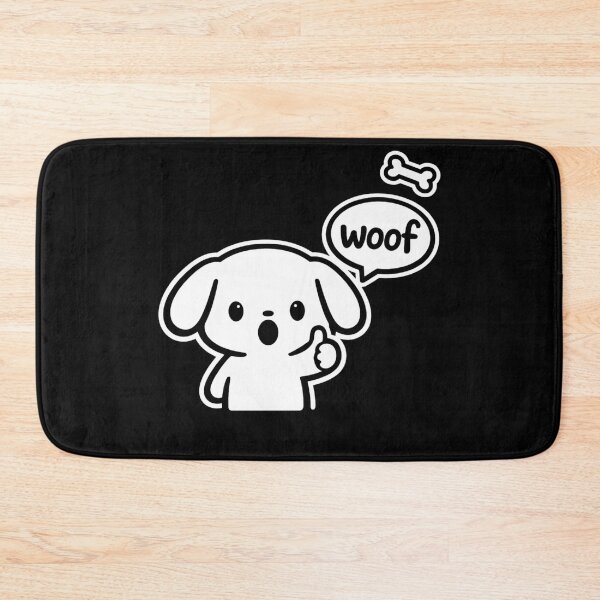 Item preview, Cute Little Puppy Dog Woof Cartoon designed and sold by M.Store.