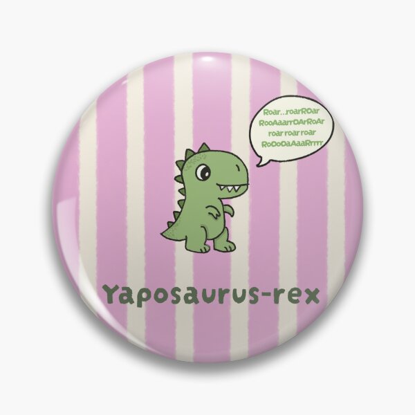 Item preview, Yaposaurus Rex Cute Dinosaur Illustration designed and sold by HouseofWhimsys.