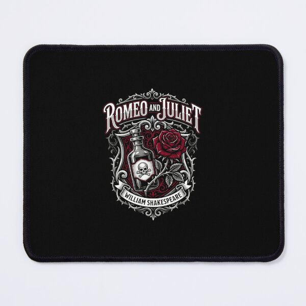 Item preview, Romeo and Juliet William Shakespeare Poison Rose Crest designed and sold by Fenay Designs.