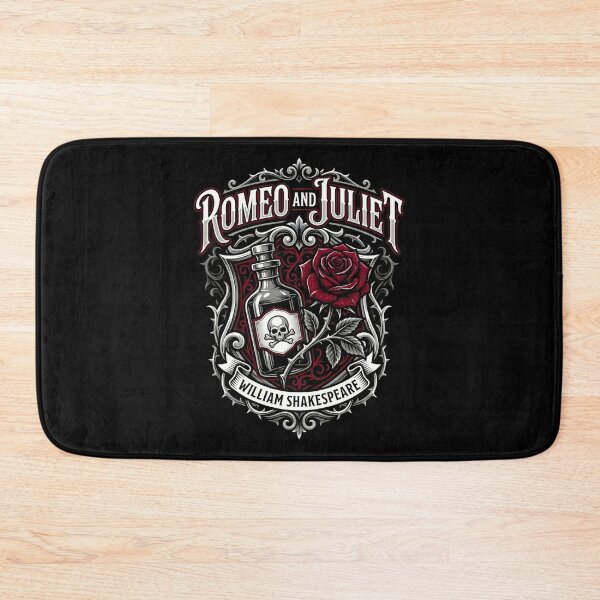 Item preview, Romeo and Juliet William Shakespeare Poison Rose Crest designed and sold by Fenay Designs.