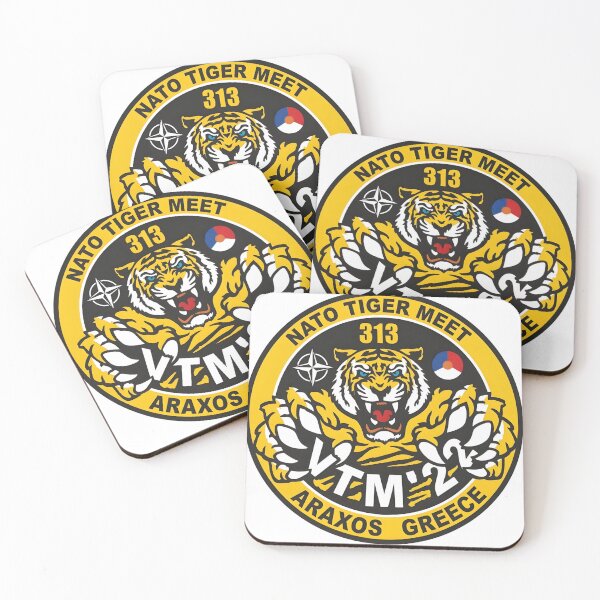 Item preview, 313 Squadron NATO Tiger Meet 2022 Araxos Emblem designed and sold by CharlieDesings.