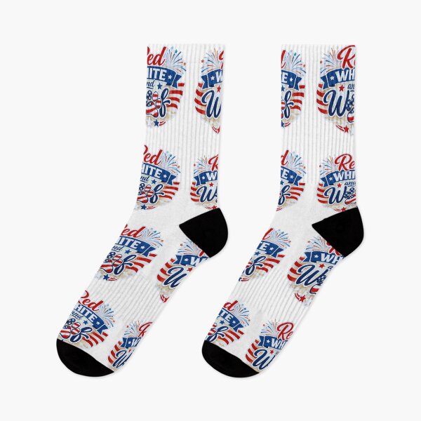 Item preview,  Red White and Woof 4th of July Dog Paw Shirt Design designed and sold by MerchlyMike.