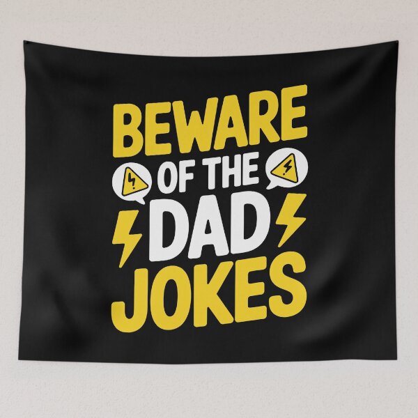 Item preview, Beware Of The Dad Jokes Funny Father's Day Gift for Dad designed and sold by Say It With Ink.