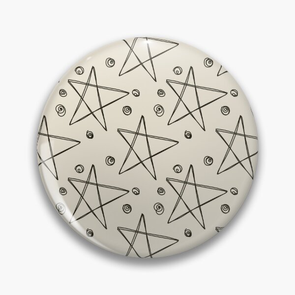 Item preview, Doodle Star Pattern designed and sold by The Innocent Ghost Project.