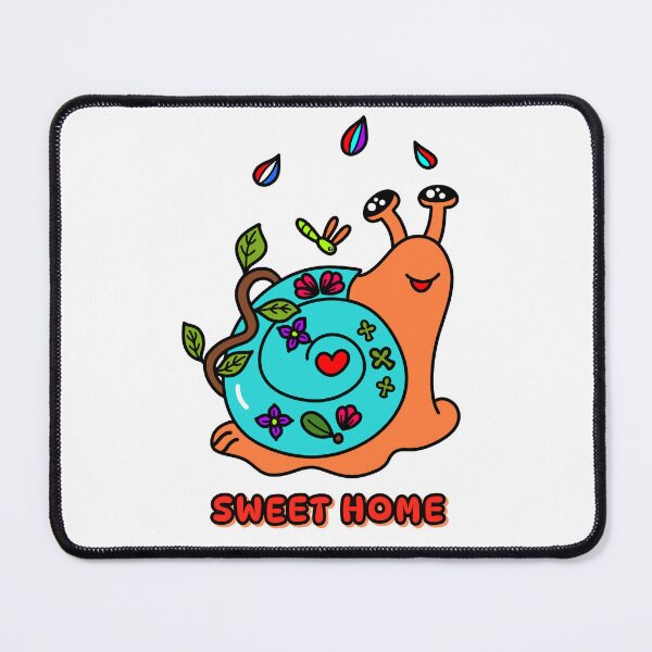 Item preview, Sweet Home Cute Snail Illustration designed and sold by EMILYVU22.