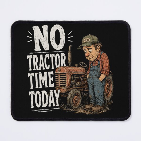 Item preview, No Tractor Time Today Funny Farmer designed and sold by Kladhadredo.