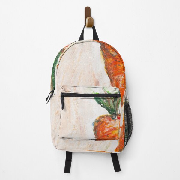 Item preview, Rustic Garden Carrots Oil Pastel Botanical Food Illustration designed and sold by kenagoup.