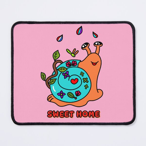 Item preview, Sweet Home Cute Snail Illustration designed and sold by EMILYVU22.