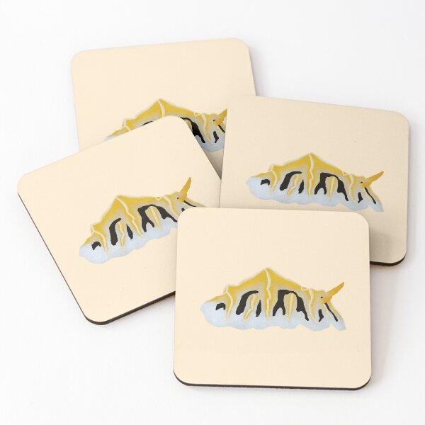 Item preview, Nudibranch - sea slug - Reticulidia Fungia - yellow designed and sold by Poulpimousse.