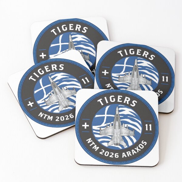 Item preview, Staffel 11 NATO Tiger Meet 2026 Araxos Emblem designed and sold by CharlieDesings.