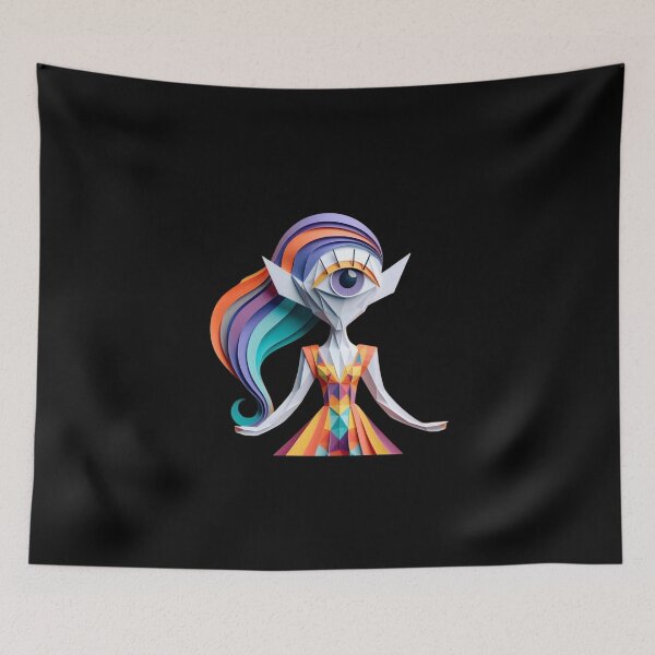 Item preview, Colorful Papercraft Art designed and sold by unboxedbyJuls.
