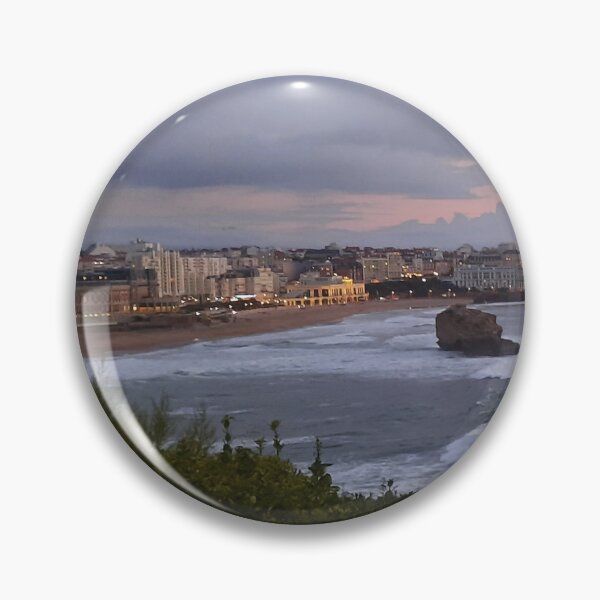 Item preview, Twilight on the Grande Plage of Biarritz designed and sold by Nenette11.