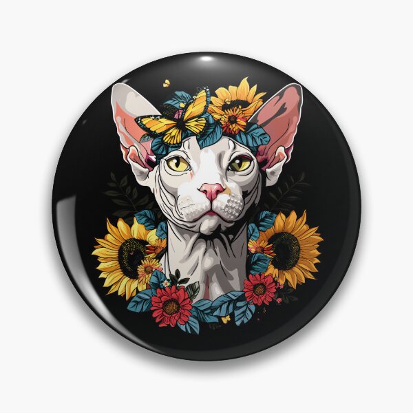 Item preview, Funny Cornish Rex Cat Floral Colorful Boys Girls Kids designed and sold by rafaeltto.