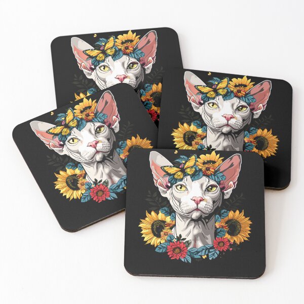 Item preview, Funny Cornish Rex Cat Floral Colorful Boys Girls Kids designed and sold by rafaeltto.