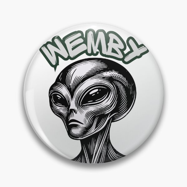 Artikelvorschau, Künstlerische Interpretation des Aliens von Wemby entworfen und verkauft von ecdato.