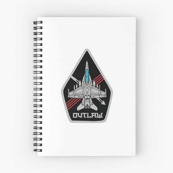 Item preview, VAQ-141 "Shadowhawks" Outlaw Electronic Attack Squadron Patch designed and sold by CharlieDesings.