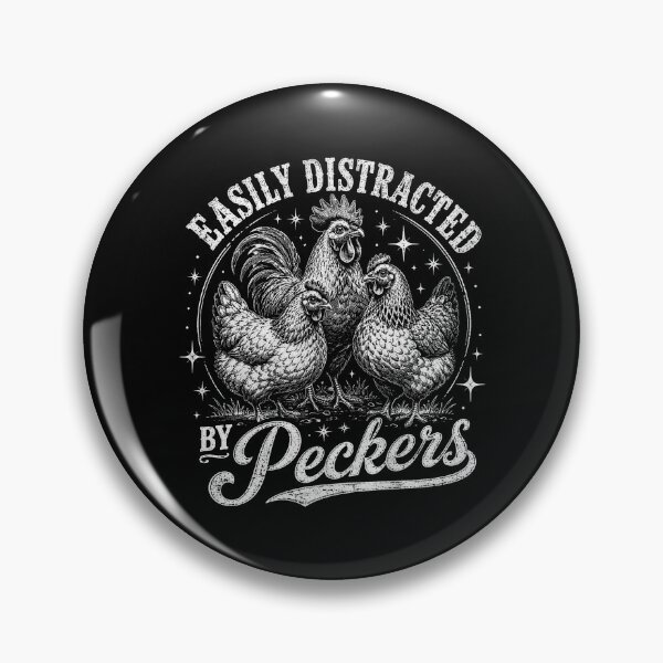 Item preview, Easily Distracted By Plants Peckers Gardeners Chicken Farmer designed and sold by Kladhadredo.
