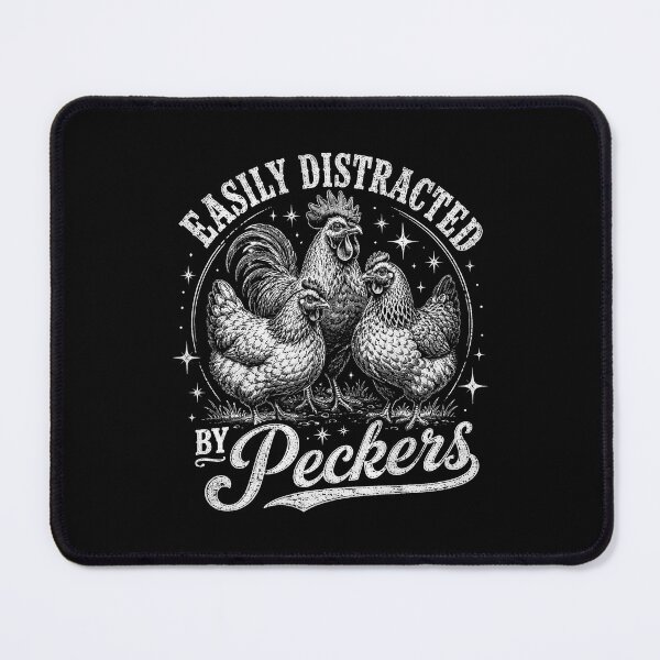 Item preview, Easily Distracted By Plants Peckers Gardeners Chicken Farmer designed and sold by Kladhadredo.