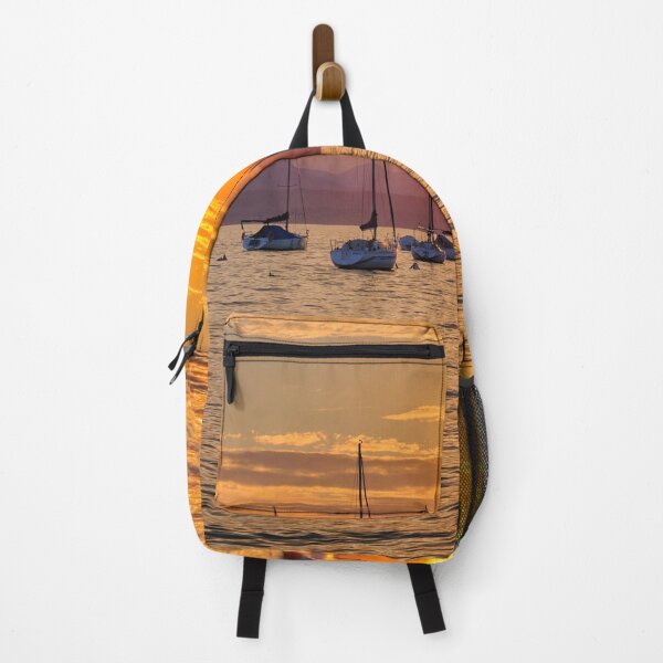 Item preview, Silhouetted Yachts and a Bardolino Sunset designed and sold by Violaman.