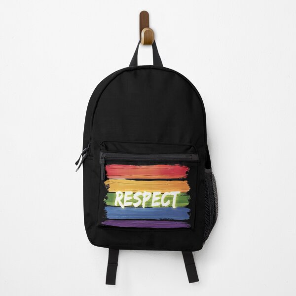 Item preview, Respect Pride Rainbow Brush Stroke designed and sold by Symphatee.