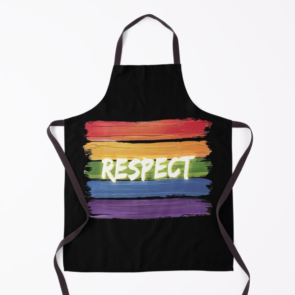 Item preview, Respect Pride Rainbow Brush Stroke designed and sold by Symphatee.