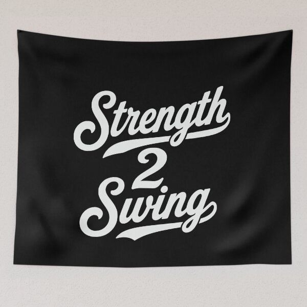 Item preview, Strength 2 Swing Funny Workout Gym Fitness Weightlifting  designed and sold by BornBorn.