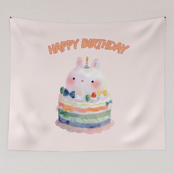 Item preview, Bunny Birthday designed and sold by toriodesigns.