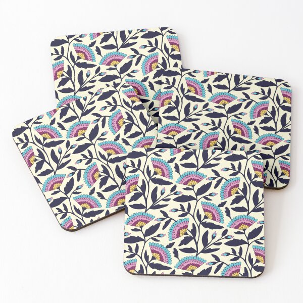 Item preview, Bohemian blooms floral pattern designed and sold by Jennifer Ladd.