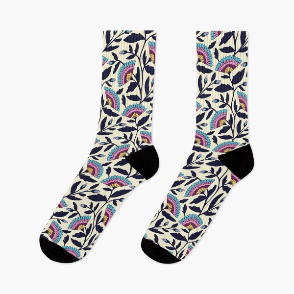 Item preview, Bohemian blooms floral pattern designed and sold by Jennifer Ladd.