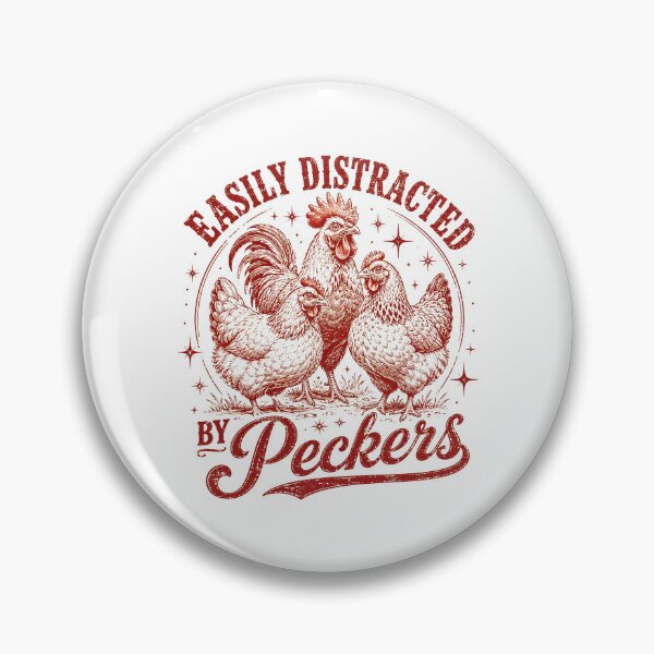 Item preview, Easily Distracted By Plants Peckers Gardeners Chicken Farmer designed and sold by Kladhadredo.