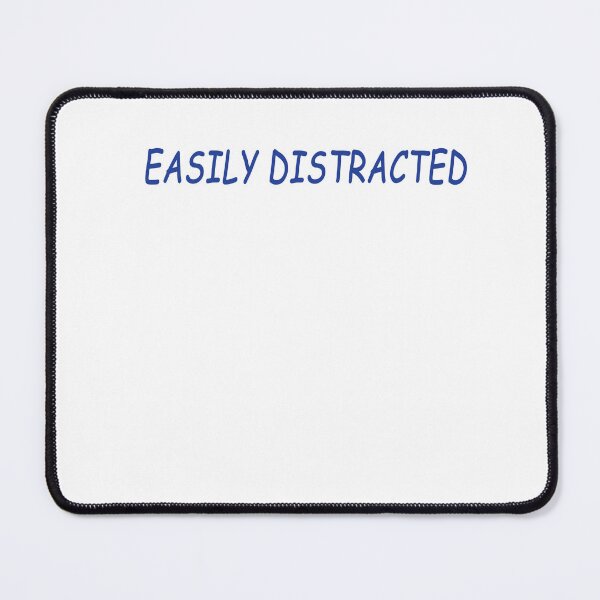 Item preview, Easily Distracted - blue designed and sold by PhotozByLizaRB.