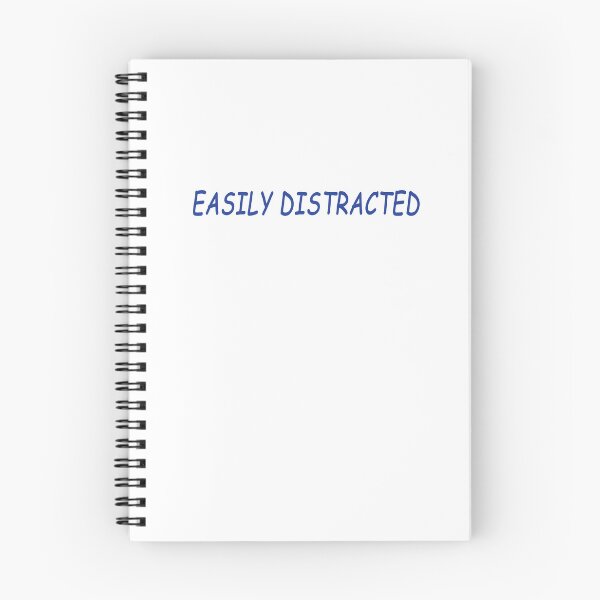 Item preview, Easily Distracted - blue designed and sold by PhotozByLizaRB.