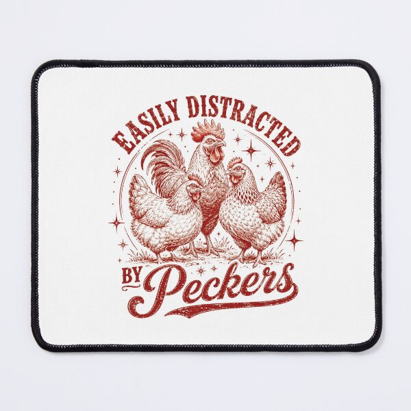 Item preview, Easily Distracted By Plants Peckers Gardeners Chicken Farmer designed and sold by Kladhadredo.