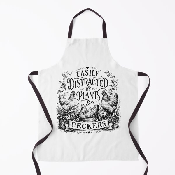Item preview, Easily Distracted By Plants Peckers Gardeners Chicken Farmer designed and sold by Kladhadredo.