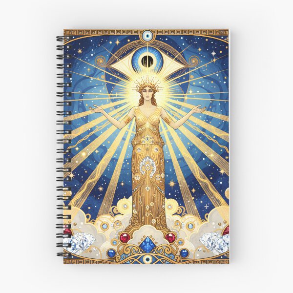 Item preview, Theia of the Radiant Light | Celestial Greek Goddess Art designed and sold by Stoneflower-Art.