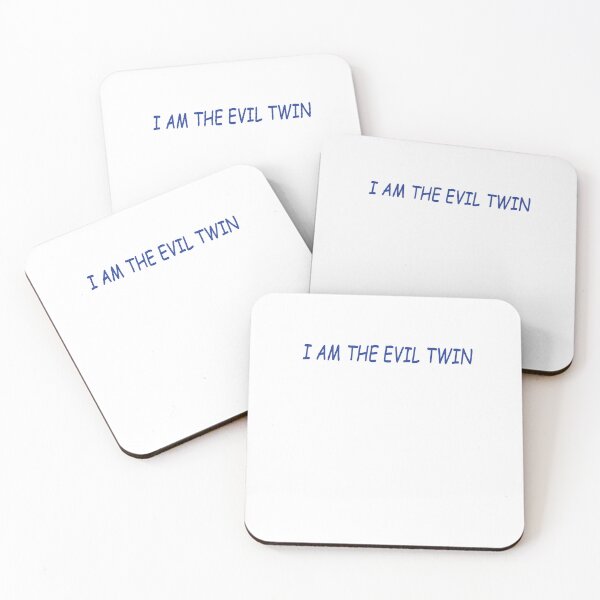 Item preview, I am the Evil Twin - blue designed and sold by PhotozByLizaRB.