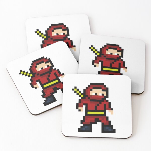 Item preview, Classic Retro Red Ninja designed and sold by RetroRlx.