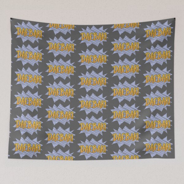Item preview, Daebak text Korean expression for K-drama fans designed and sold by ArtEllary.