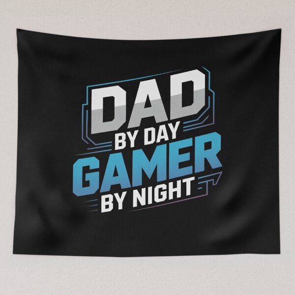 Item preview, Dad By Day Gamer By Night Funny Father's Day Gift designed and sold by Say It With Ink.