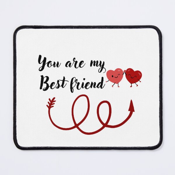 Item preview, You Are My Best Friend – Cute Friendship Quote Aesthetic Design for Besties, BFF Gift & Positive Vibes designed and sold by Art_IN_Design.