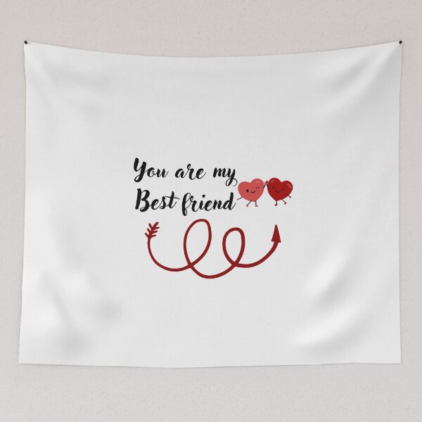 Item preview, You Are My Best Friend – Cute Friendship Quote Aesthetic Design for Besties, BFF Gift & Positive Vibes designed and sold by Art_IN_Design.