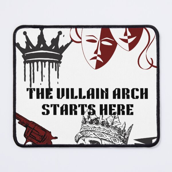 Item preview, The Villain Arc Starts Here Dark Aesthetic Graphic Design designed and sold by ravenRM.