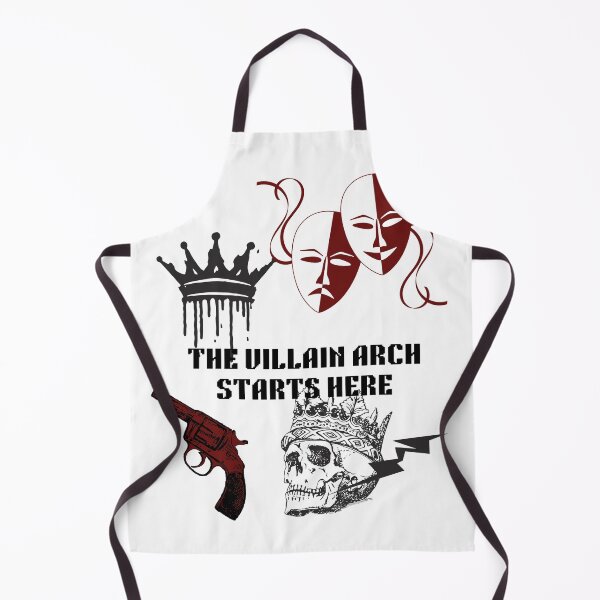 Item preview, The Villain Arc Starts Here Dark Aesthetic Graphic Design designed and sold by ravenRM.