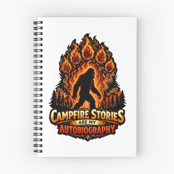 Item preview, Campfire Stories Are My Autobiography designed and sold by Bigfoot Fuel Co.