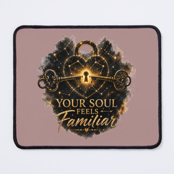 Item preview, Your Soul Feels Familiar Celestial Soulmate Design designed and sold by JagrDesigns.